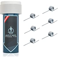 6 bobinas InNVAPE Premium para evaporadores autoenrollables RDTA RDA (Micro MTL Clapton)
